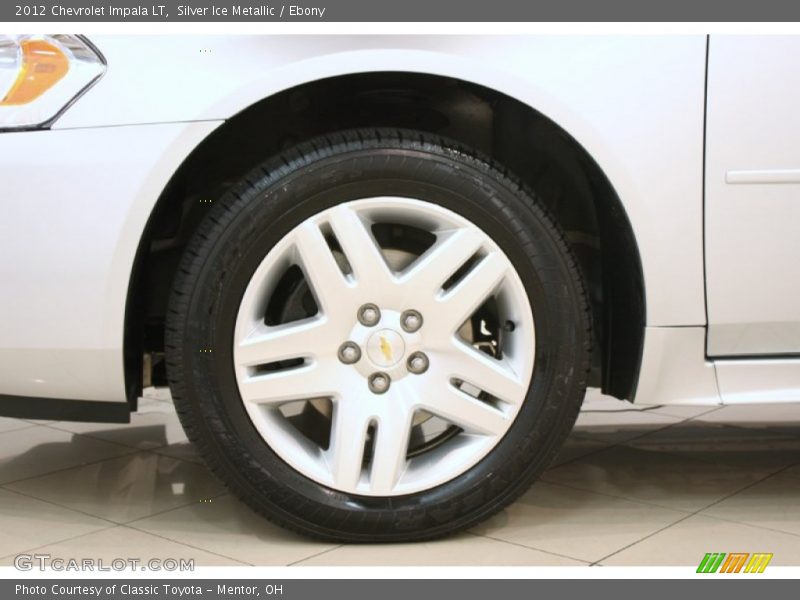Silver Ice Metallic / Ebony 2012 Chevrolet Impala LT