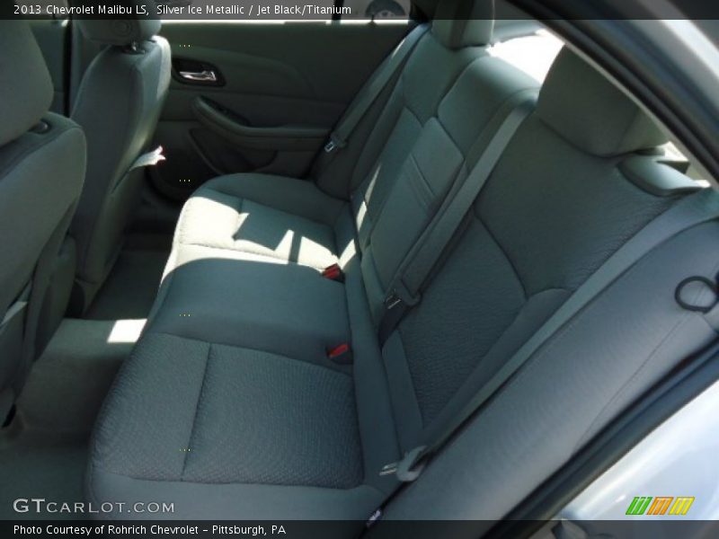 Rear Seat of 2013 Malibu LS