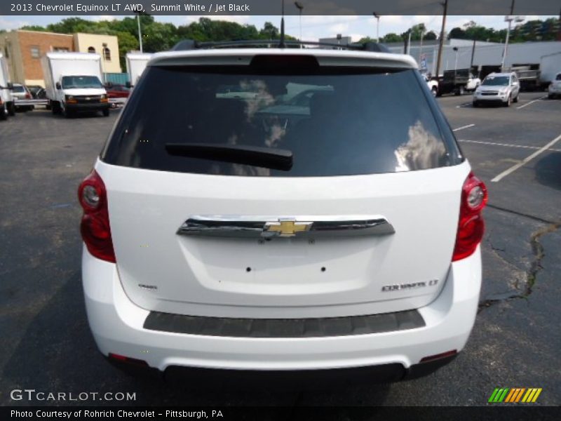 Summit White / Jet Black 2013 Chevrolet Equinox LT AWD