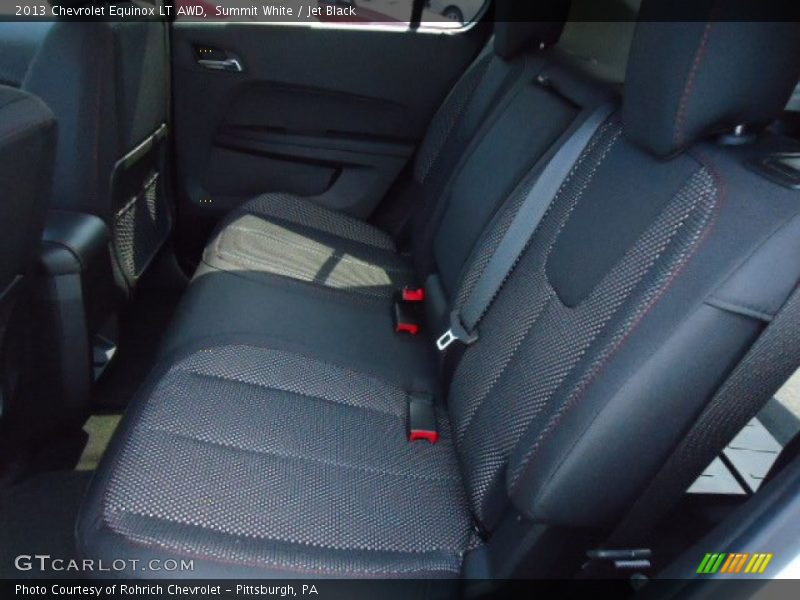 Summit White / Jet Black 2013 Chevrolet Equinox LT AWD