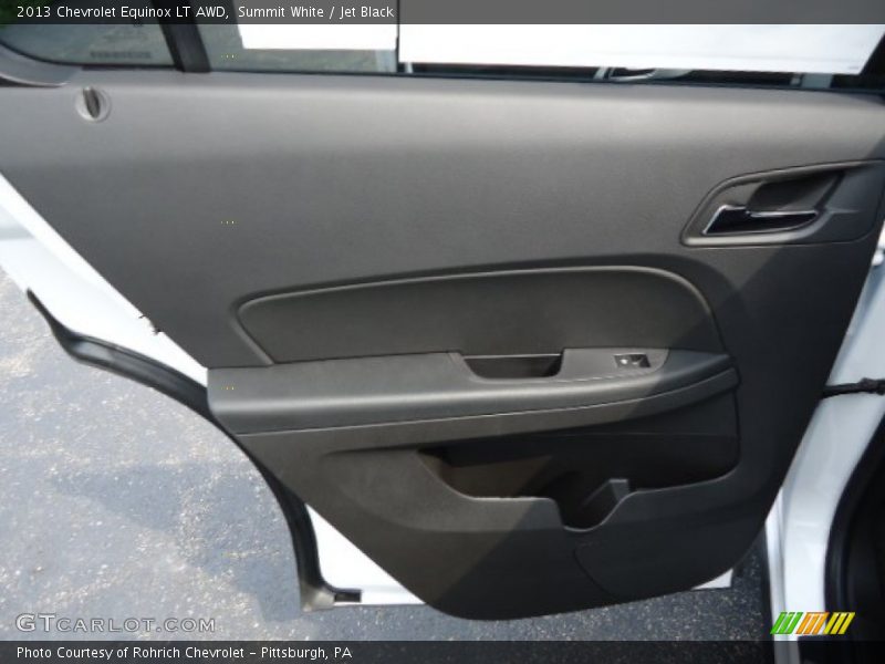 Summit White / Jet Black 2013 Chevrolet Equinox LT AWD