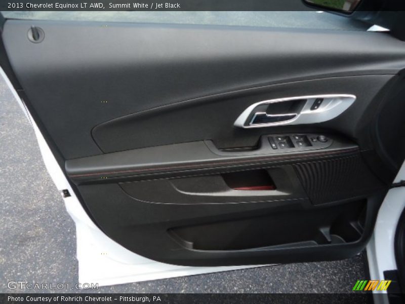 Summit White / Jet Black 2013 Chevrolet Equinox LT AWD