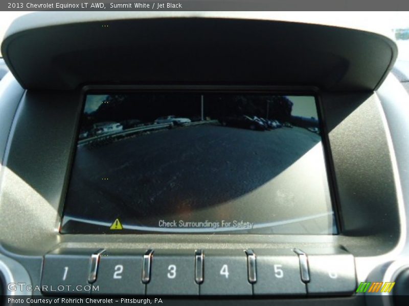 Summit White / Jet Black 2013 Chevrolet Equinox LT AWD