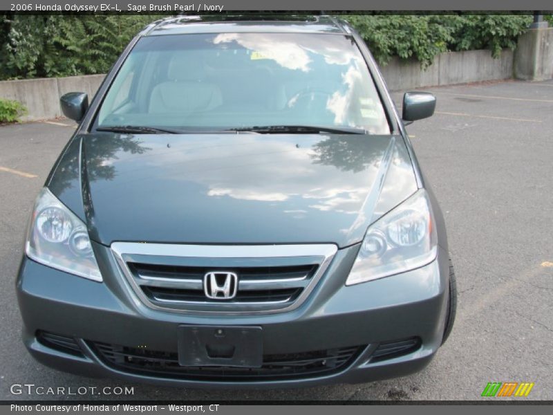 Sage Brush Pearl / Ivory 2006 Honda Odyssey EX-L