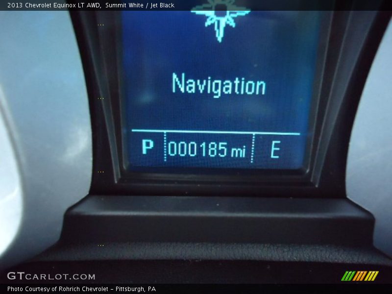 Summit White / Jet Black 2013 Chevrolet Equinox LT AWD