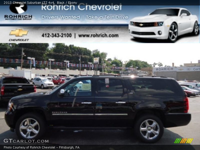 Black / Ebony 2013 Chevrolet Suburban LTZ 4x4