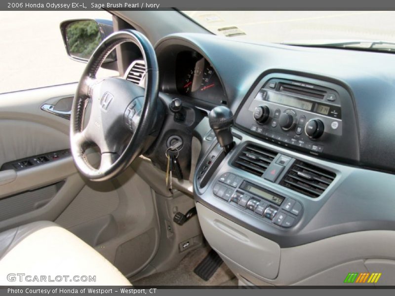Sage Brush Pearl / Ivory 2006 Honda Odyssey EX-L