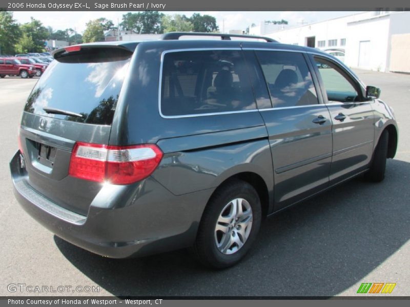 Sage Brush Pearl / Ivory 2006 Honda Odyssey EX-L
