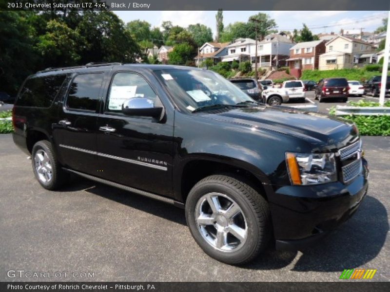 Front 3/4 View of 2013 Suburban LTZ 4x4