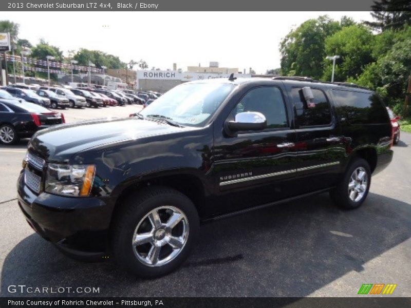 Black / Ebony 2013 Chevrolet Suburban LTZ 4x4