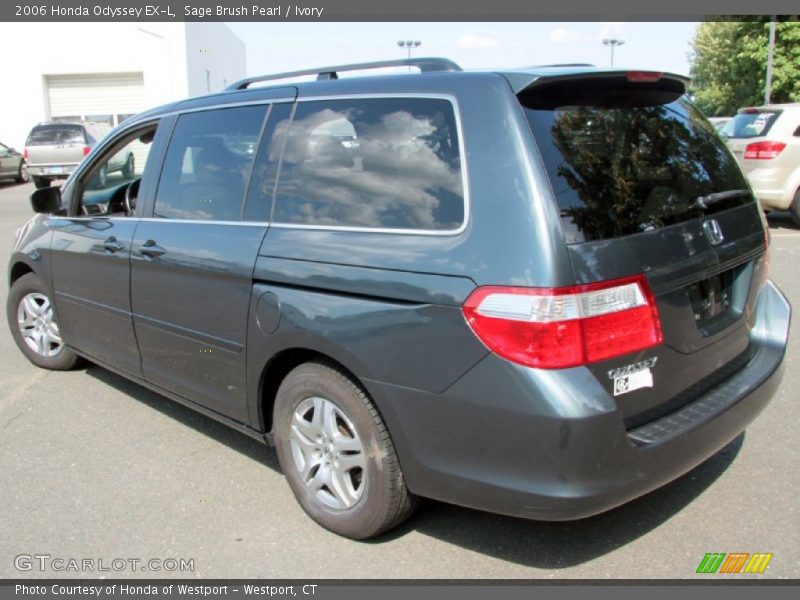 Sage Brush Pearl / Ivory 2006 Honda Odyssey EX-L