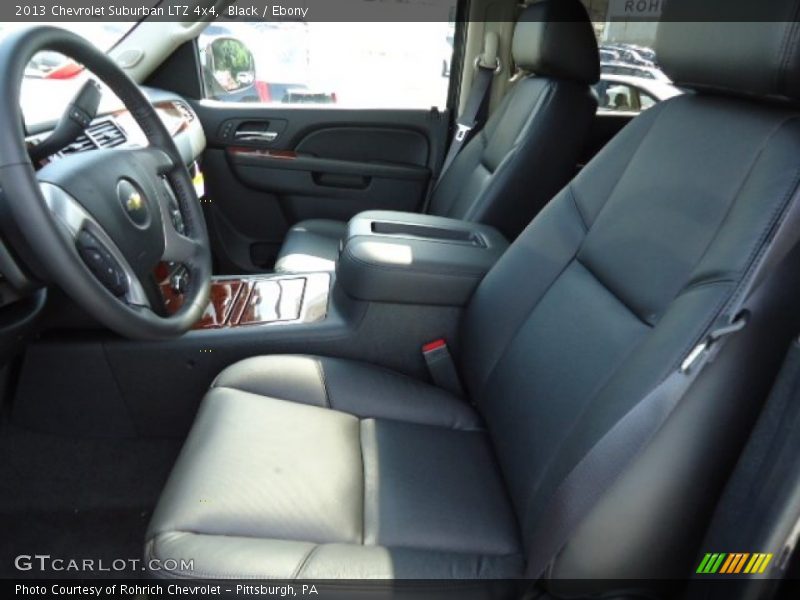  2013 Suburban LTZ 4x4 Ebony Interior