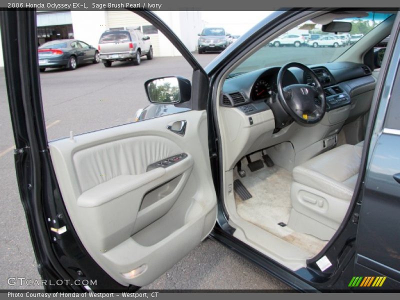 Sage Brush Pearl / Ivory 2006 Honda Odyssey EX-L
