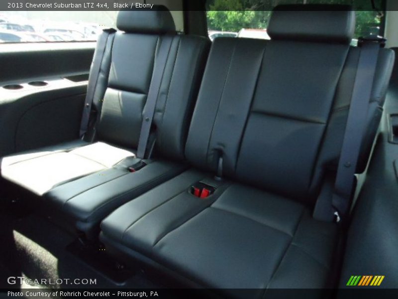 Rear Seat of 2013 Suburban LTZ 4x4