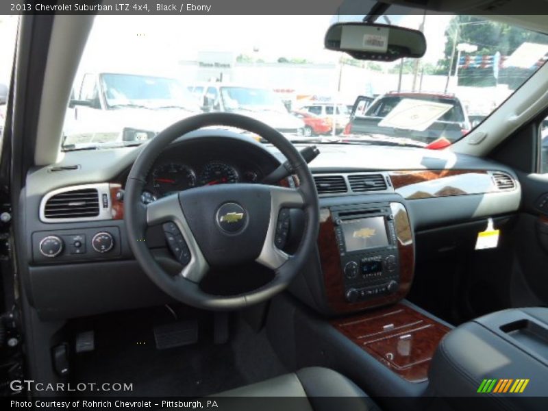 Dashboard of 2013 Suburban LTZ 4x4