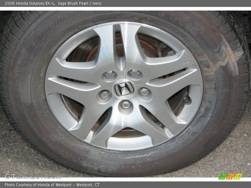 Sage Brush Pearl / Ivory 2006 Honda Odyssey EX-L