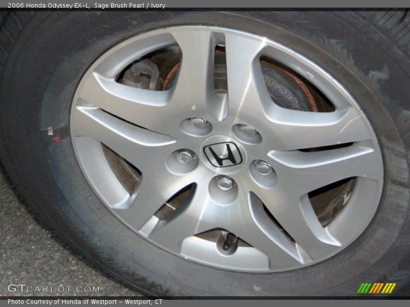 Sage Brush Pearl / Ivory 2006 Honda Odyssey EX-L