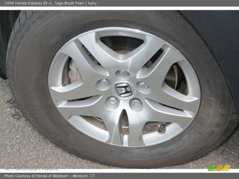 Sage Brush Pearl / Ivory 2006 Honda Odyssey EX-L