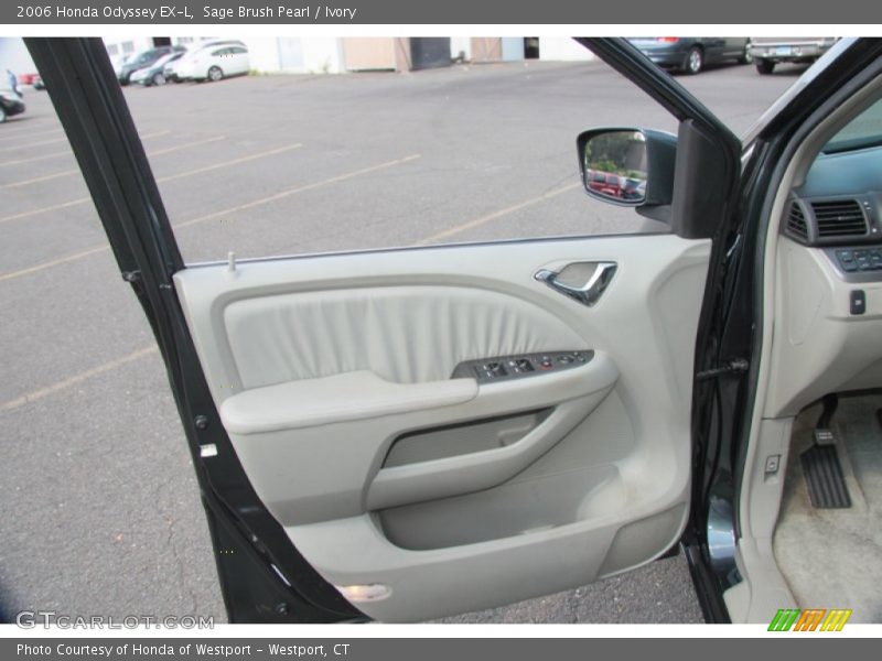 Sage Brush Pearl / Ivory 2006 Honda Odyssey EX-L