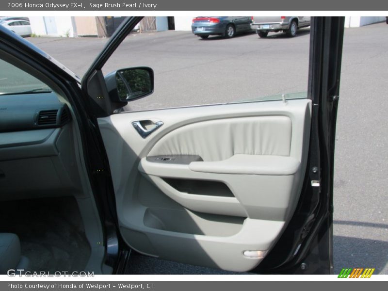 Sage Brush Pearl / Ivory 2006 Honda Odyssey EX-L