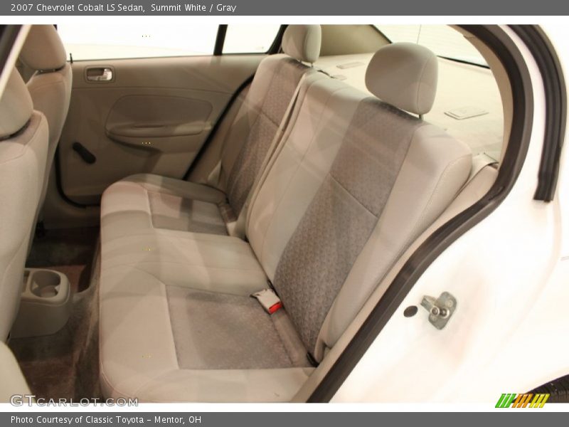 Summit White / Gray 2007 Chevrolet Cobalt LS Sedan