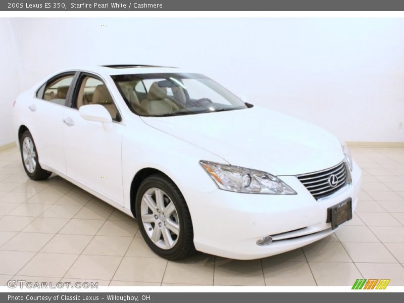 Starfire Pearl White / Cashmere 2009 Lexus ES 350