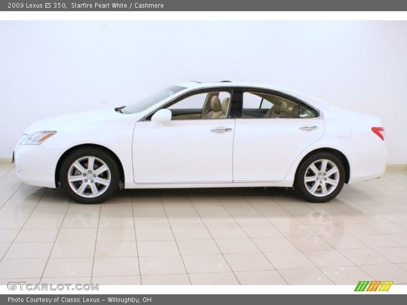 Starfire Pearl White / Cashmere 2009 Lexus ES 350