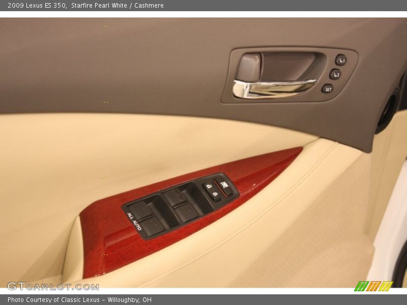 Starfire Pearl White / Cashmere 2009 Lexus ES 350