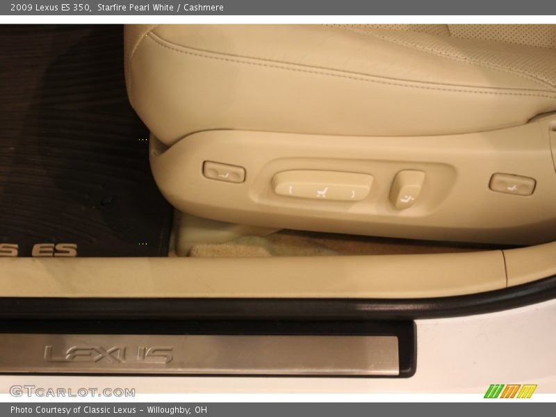 Starfire Pearl White / Cashmere 2009 Lexus ES 350