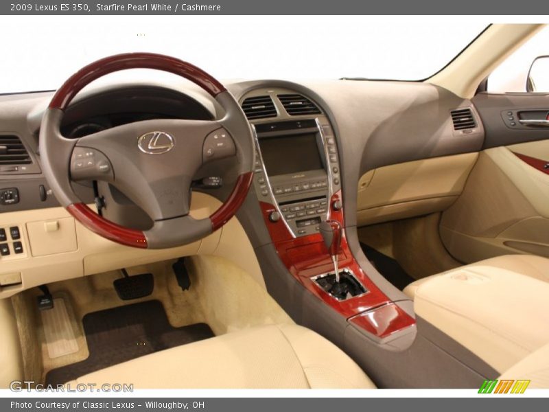 Starfire Pearl White / Cashmere 2009 Lexus ES 350