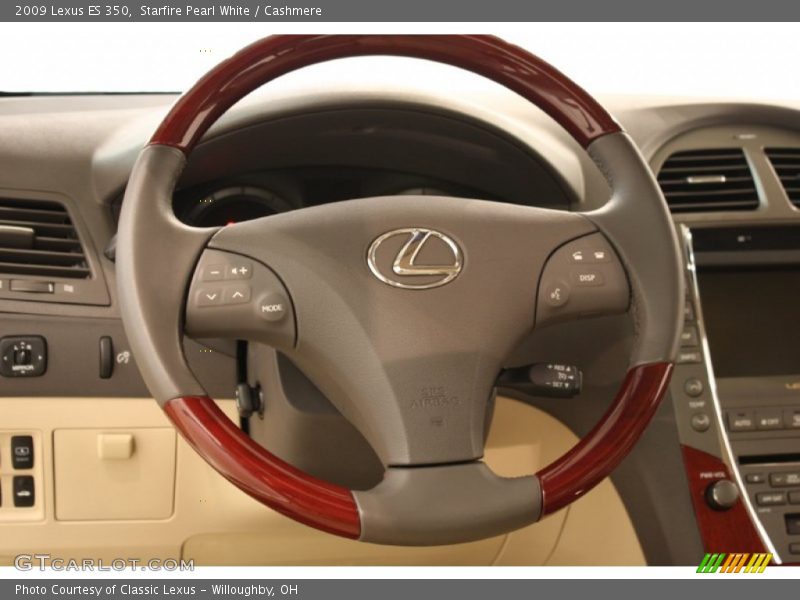 Starfire Pearl White / Cashmere 2009 Lexus ES 350