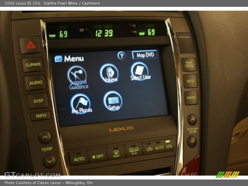 Starfire Pearl White / Cashmere 2009 Lexus ES 350