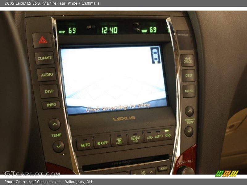 Starfire Pearl White / Cashmere 2009 Lexus ES 350