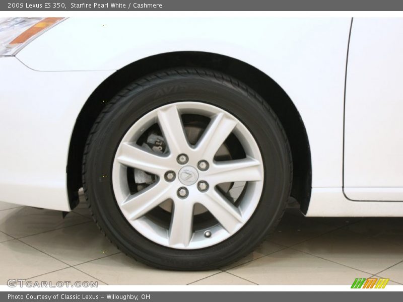 Starfire Pearl White / Cashmere 2009 Lexus ES 350