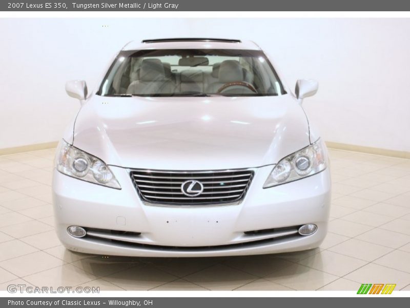Tungsten Silver Metallic / Light Gray 2007 Lexus ES 350