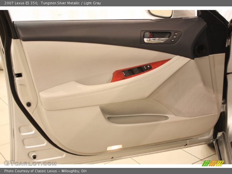 Tungsten Silver Metallic / Light Gray 2007 Lexus ES 350