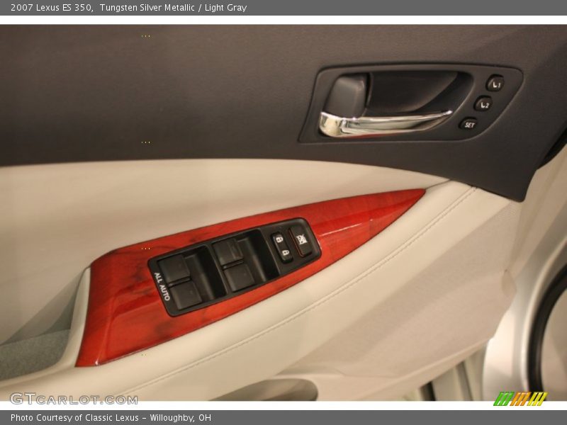 Tungsten Silver Metallic / Light Gray 2007 Lexus ES 350