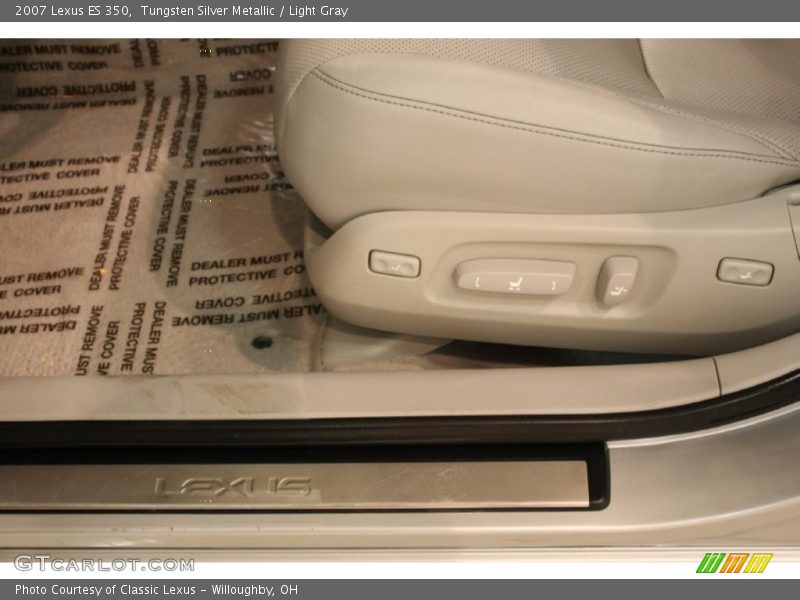 Tungsten Silver Metallic / Light Gray 2007 Lexus ES 350