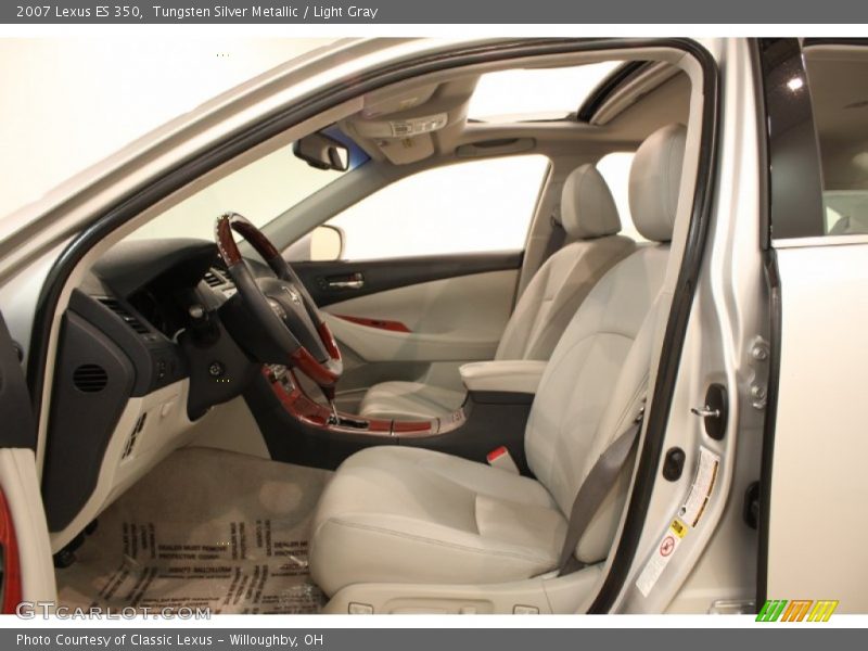 Tungsten Silver Metallic / Light Gray 2007 Lexus ES 350