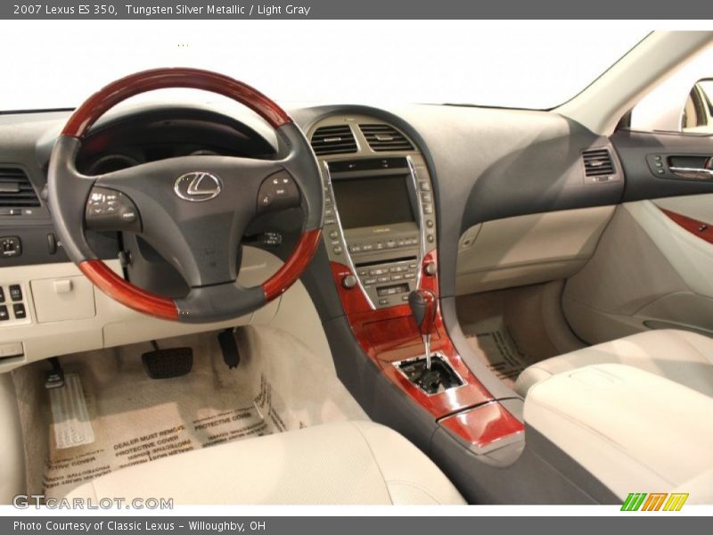 Tungsten Silver Metallic / Light Gray 2007 Lexus ES 350