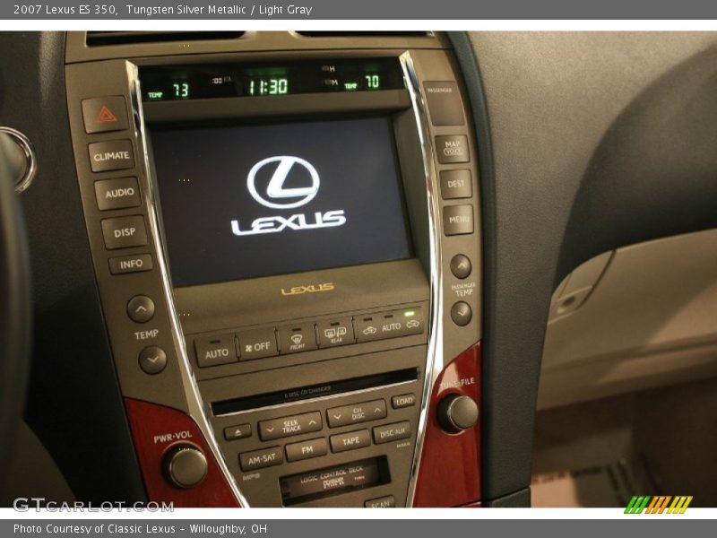 Tungsten Silver Metallic / Light Gray 2007 Lexus ES 350