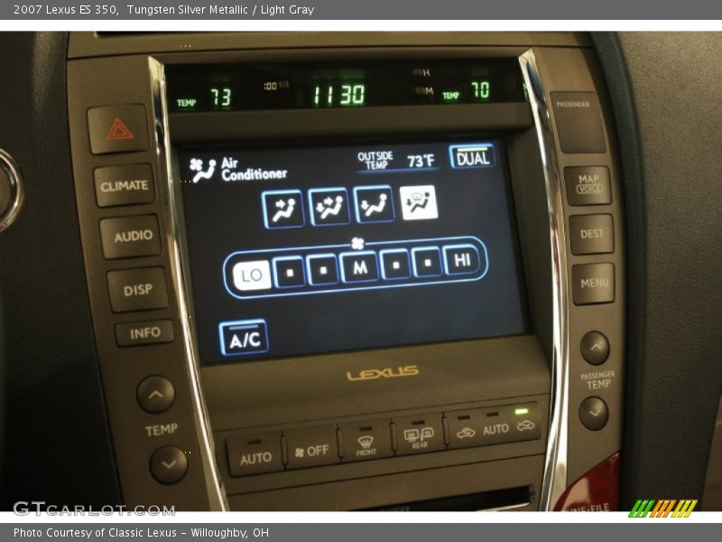 Tungsten Silver Metallic / Light Gray 2007 Lexus ES 350