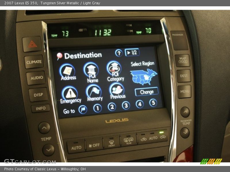 Tungsten Silver Metallic / Light Gray 2007 Lexus ES 350