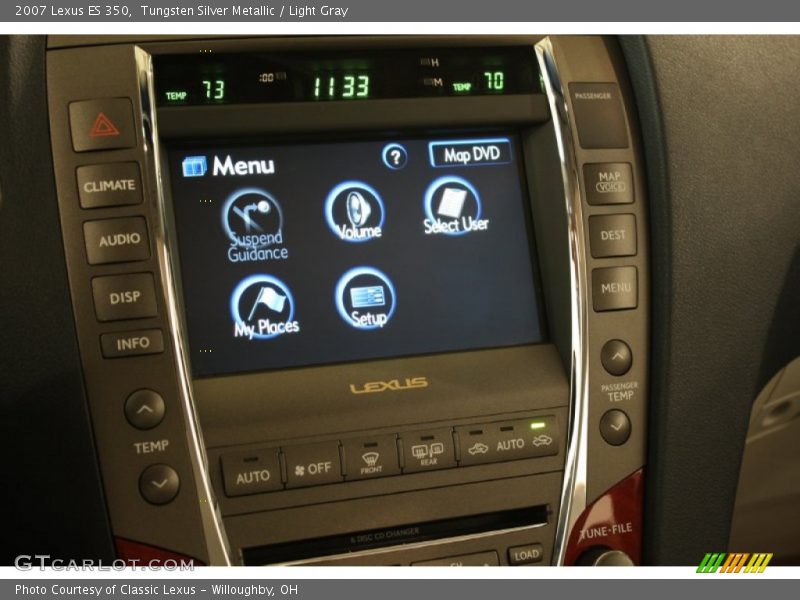 Tungsten Silver Metallic / Light Gray 2007 Lexus ES 350