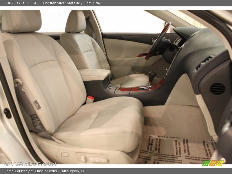 Tungsten Silver Metallic / Light Gray 2007 Lexus ES 350