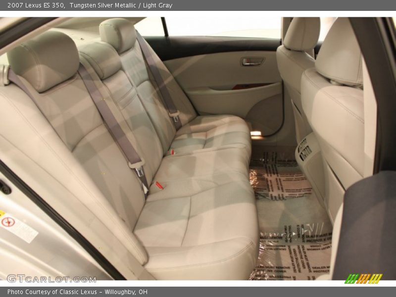 Tungsten Silver Metallic / Light Gray 2007 Lexus ES 350
