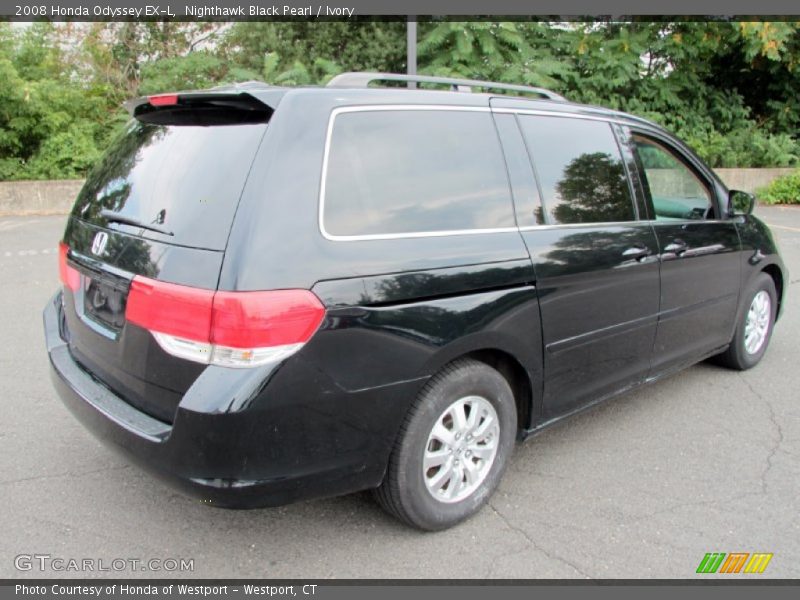  2008 Odyssey EX-L Nighthawk Black Pearl