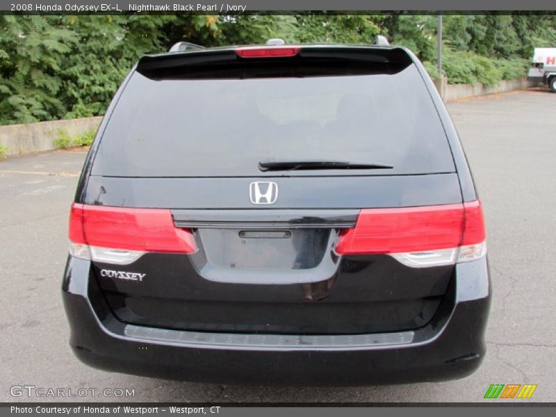 Nighthawk Black Pearl / Ivory 2008 Honda Odyssey EX-L
