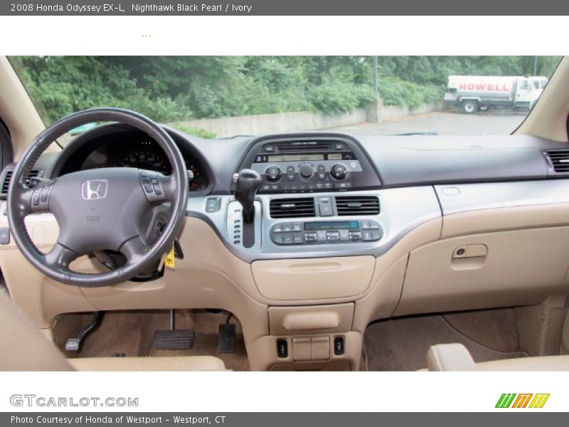 Dashboard of 2008 Odyssey EX-L