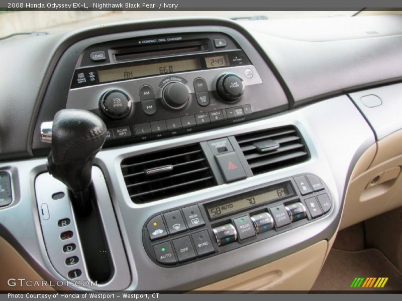 Controls of 2008 Odyssey EX-L